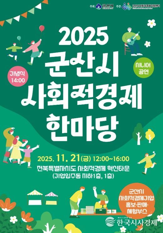 ‘2025년 군산시 사회적경제 한마당’ 21