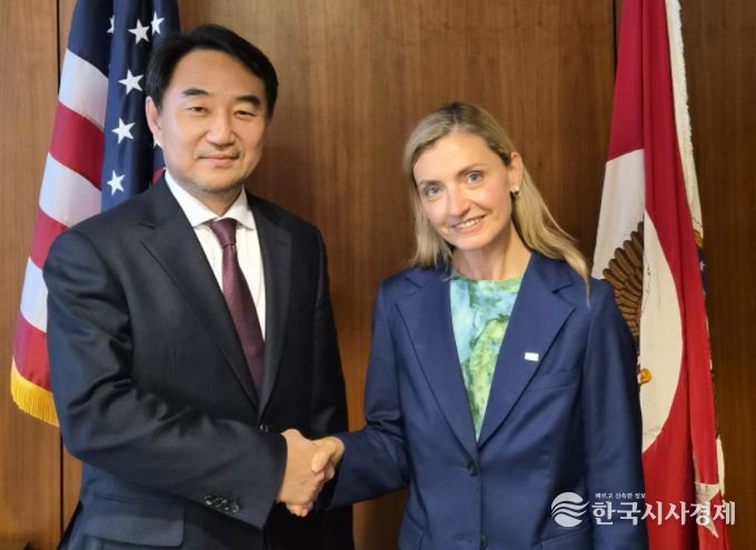 정기홍 대사-사라 로저스 차관 면담
