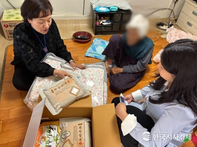 장흥군, 복지 사각지대 저소득층에 따뜻한 손길 전달