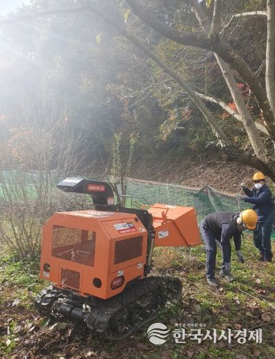 곡성군 파쇄지원단 활동 모습