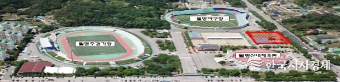 월명국민체육센터건립사업순항(위치도)