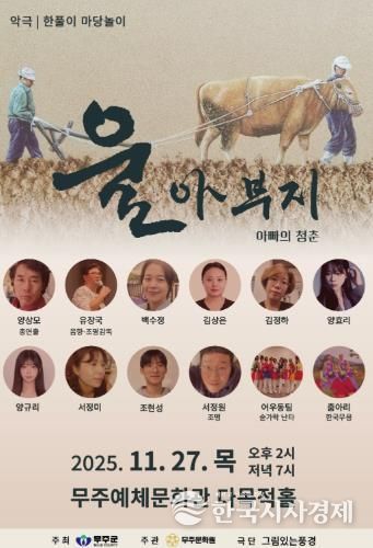 악극 울아버지 포스터