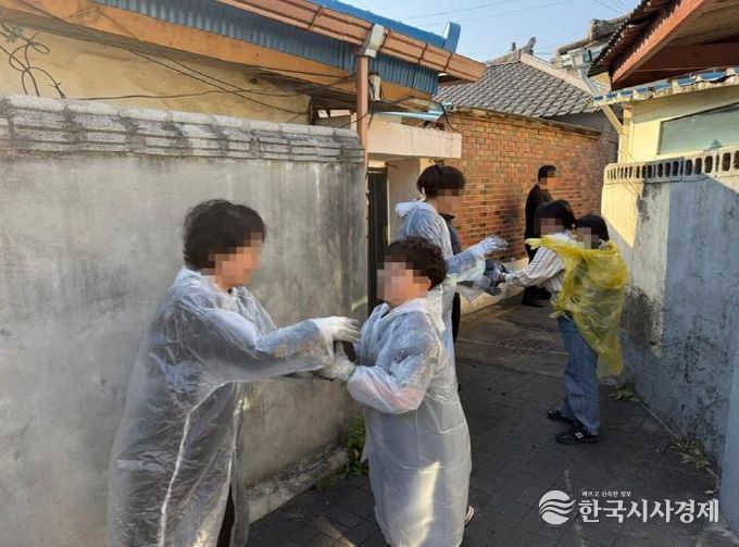 의정부시 고산동, 하늘샘교회, 빼뻘마을 취약계층 위해 사랑의 연탄 나눔