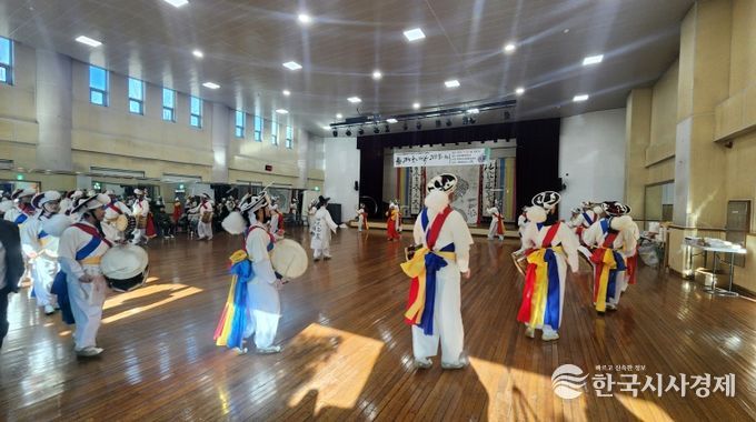 전북특별자치도 무형유산 ‘진안중평농악’ 공개시연회 개최