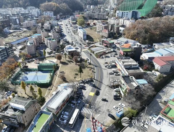 광주시, 직동삼거리~삼동 우남퍼스트빌·목현동 노후도로 재포장 완료