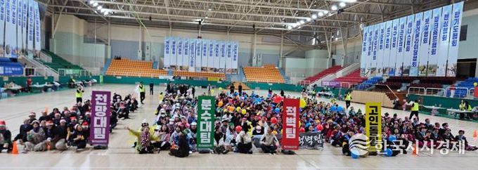 화순군한마음대회 단체 기념사진