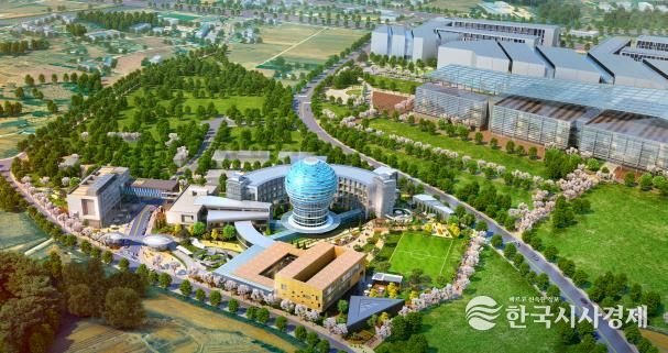 사천시, 국가 우주항공 인재 육성 허브 도약 본격화-과학영재학교 조감도