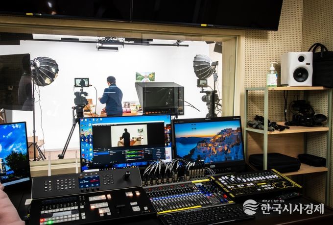 금산군농업기술센터 라이브커머스 방송실