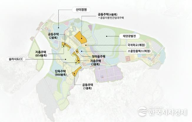 솔라시도 기업도시 주택단지