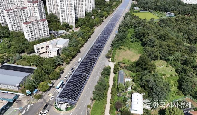 방음터널일체형태양광