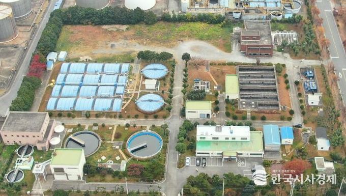 광양시, 광양국가산단 노후 폐수관로 정비사업 본격화 12월 22일 착공 - 하수처리과(태인폐수처리장 전경)