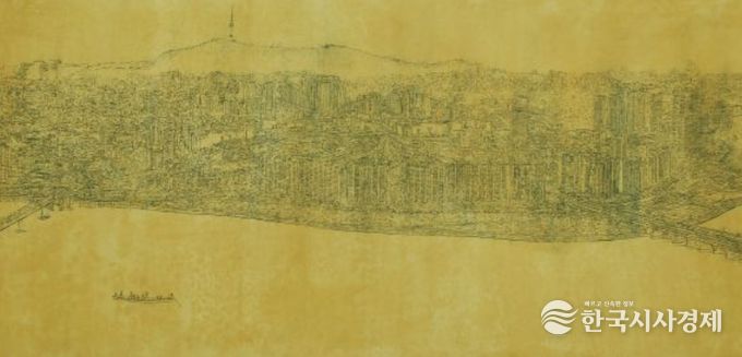 산수-재개발된 도시풍경(윤세열)