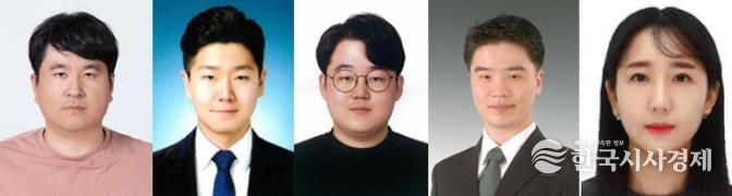 적극행정 우수공무원-통합(왼쪽부터 김형배, 강윤오, 권혁중, 김대희, 김아름)