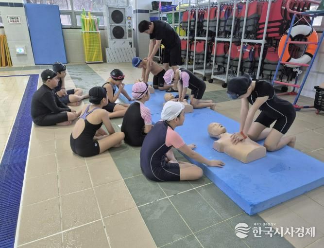 시흥도시공사, 어린이 이용고객 대상 심폐소생술 교육 실시