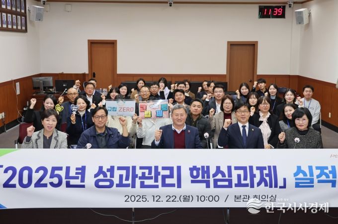 2025년 성과관리 핵심과제 실적보고회