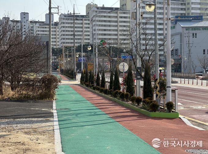 자녀안심그린숲 조성으로 안전한 보행환경 완성