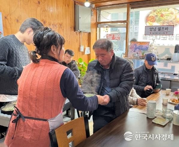 세종시 연기면, 지역 음식점과 함께하는 따뜻한 음식 나눔