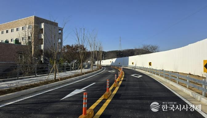 용인특례시 처인구가 이동읍에 '중3-2호선' 도로공사를 마무리했다.