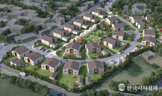 금산군 충남형 농촌리브투게더 사업 조감도