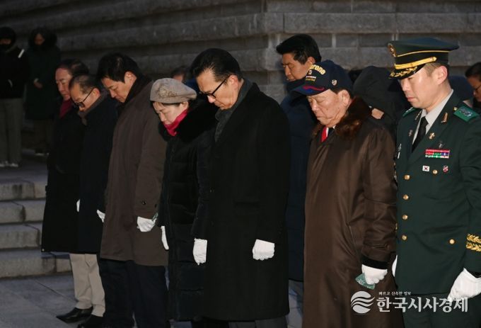 2026년 병오년(丙午年) 새해맞이 자유수호의 탑 참배