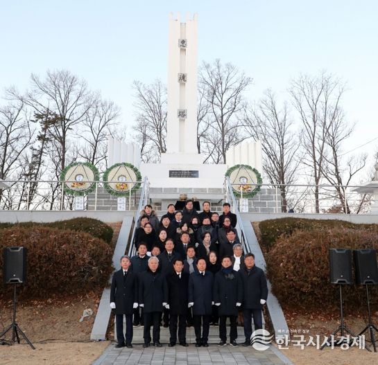 안동시, 2026년 병오년 신년 충혼탑 참배