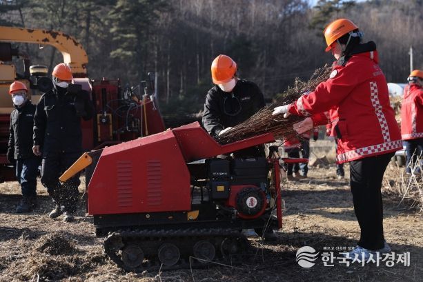산림재난 총력대응 결의대회 및 영농 부산물 파쇄 캠페인