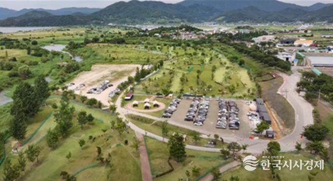 한림술뫼파크골프장(72홀) 전경