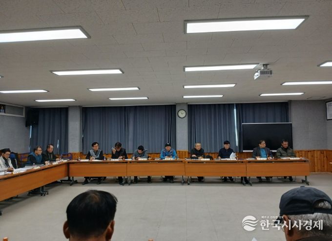 율면 이장단협의회, 2026년 첫 이장회의 및 연시총회 개최