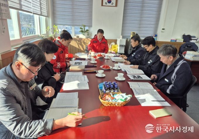 장재혁 부군수, 덕곡면 산불예방 추진상황 점검