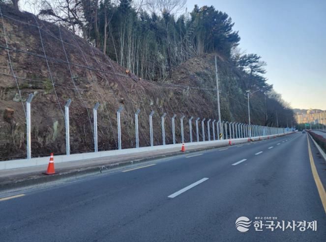 진주시, ‘새벼리 도로’ 안전강화·경관조명 재정비