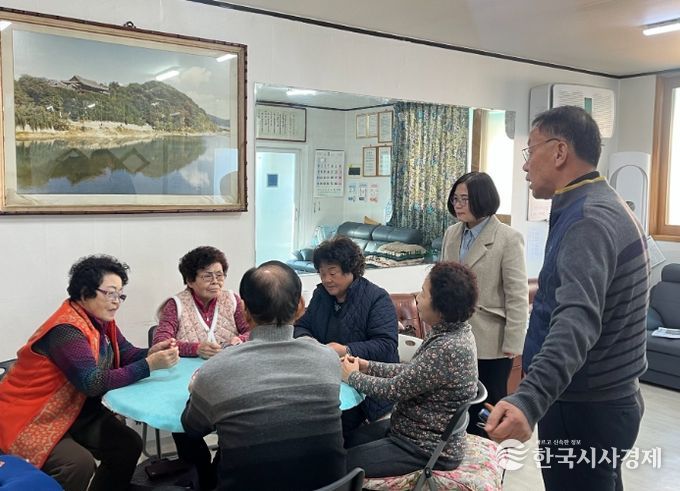 밀양시 교동, 경로당 화재 예방 점검