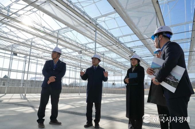 국립정원소재센터 현장 방문