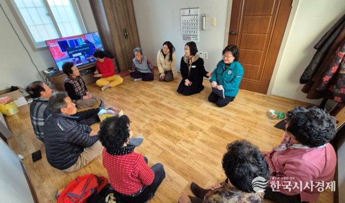 한파 대비 관내 경로당 13개소 방문