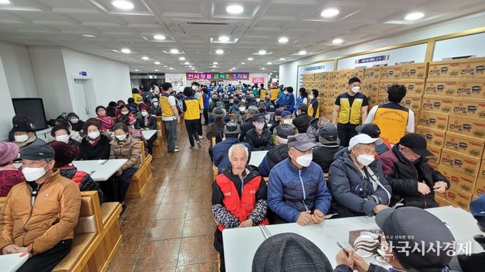 북구, 올해도 어르신 식사 책임지는 ‘천사무료급식소’ 운영 지원한다