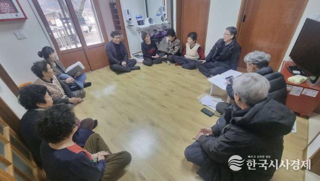 서천군 문산면 이원병 신임 면장, 경로당 방문 소통 행정 시작