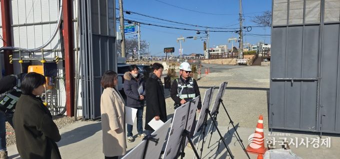 - 밀양 무형유산 전수교육관 건립 현장 사업 추진 상황 점검