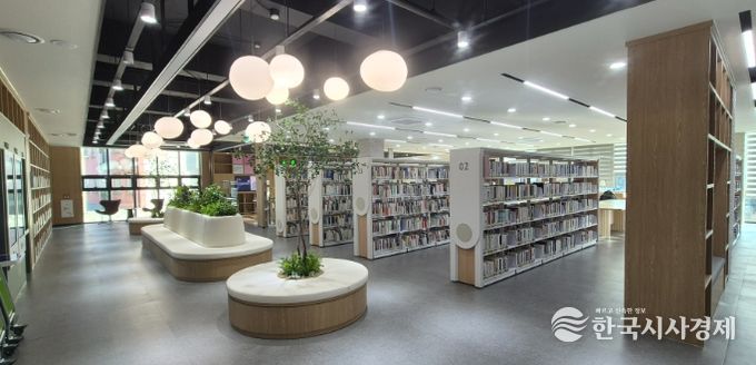 영양도서관, 신축 이전 임시 개관