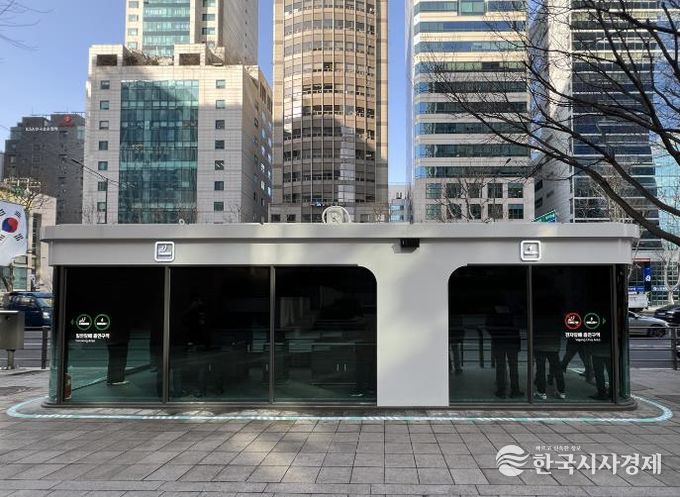 강남구 분리형 흡연부스_테헤란로 428 일대.