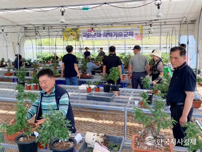 함양군, 제7회 국화분재 재배기술교육 교육생 모집