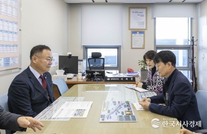 도비 확보를 위한 도청 방문