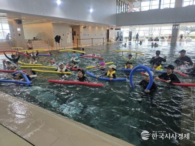 26일~28일 태안해양치유센터에서 캠프를 즐기는 아동들의 모습