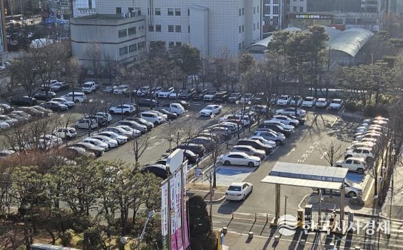 군포시청주차장