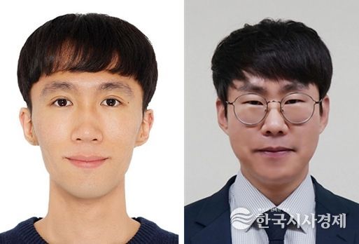 경상국립대 IT공과대학 컴퓨터공학부 석사과정 이민재씨와 이수원 교수(오른쪽)