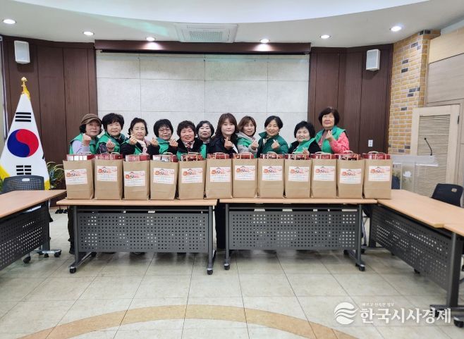 영월군 김삿갓면 새마을부녀회, 설맞이 경로당 나눔 봉사