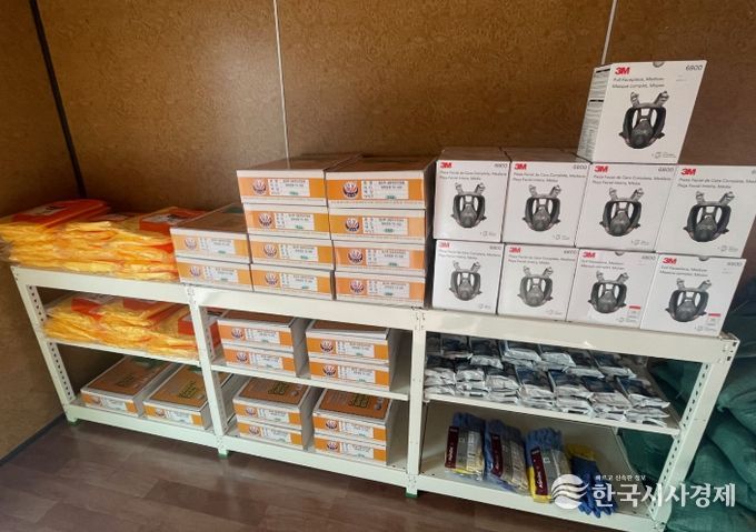 남동구, 화학사고 대응체계 구축 추진(화학사고방재장비함)