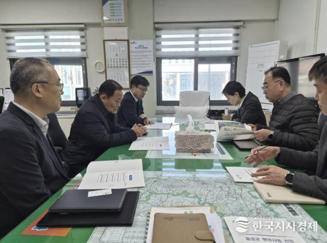 장기봉 음성군 부군수, 주요 현안사업 건의 위해 충북도 방문