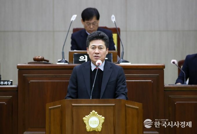 중구의회 본회의서 ‘신설구 출범 공유재산 및 지방채 관련 입장문’ 발표