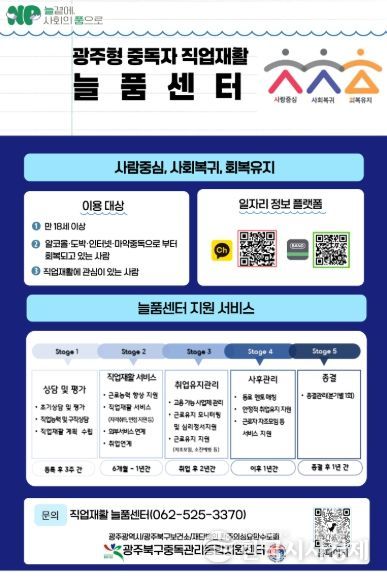 포스터_중독자 직업재활 지원사업