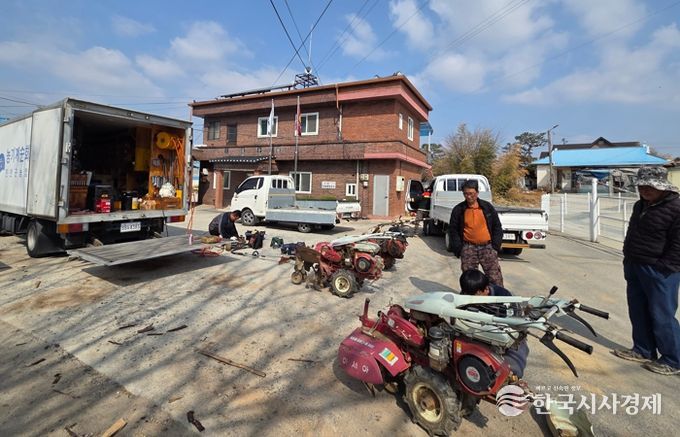 농기계 순회 수리 교육 관련 사진