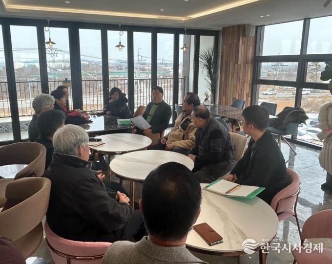 평택시 안중출장소, 서부지역 5개 읍면 단체장과 간담회 개최